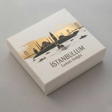 İstanbul Silueti Kutu Lokum