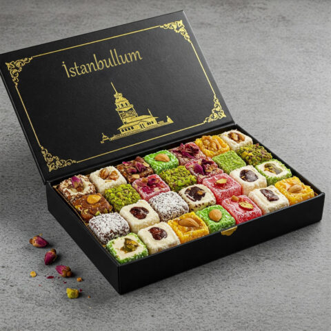 Kız Kulesi Silueti Kutu Lokum