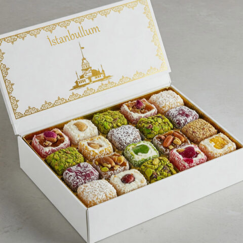 Kız Kulesi Silueti Kutu Lokum