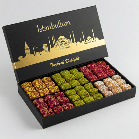 İstanbul Silueti Kutu Lokum